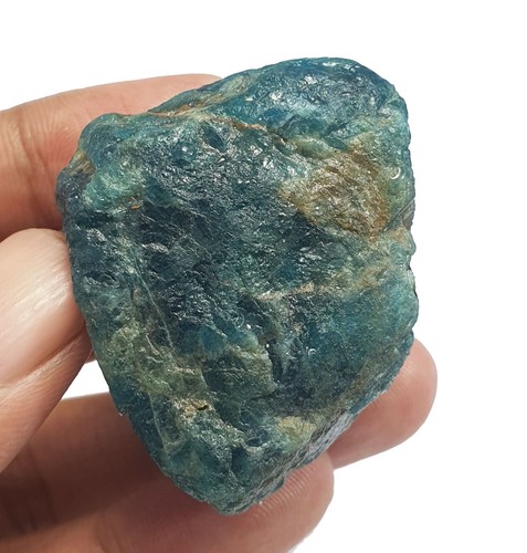 381 Ct Natural Blue Apatite Raw Rough Stone AAA Quality Loose Gemstone Specimen - Picture 4 of 5