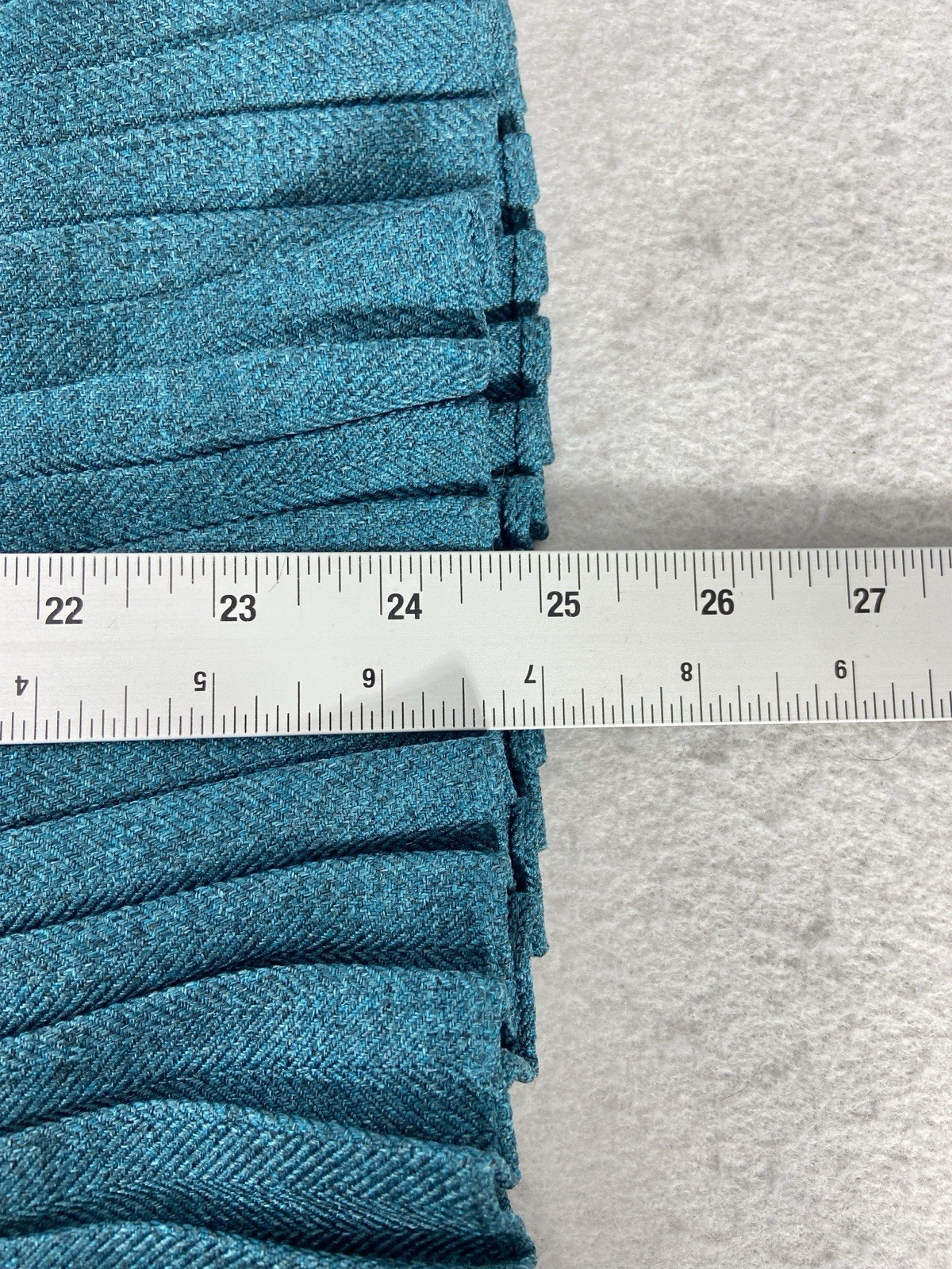 Le Suit 2PC Skirt Suit Women’s 10 Teal Blazer Buttons Long Sleeves Pleated Hem