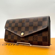 LOUIS VUITTON Damier New Style Portefeuille Sarah Long Wallet A-260218-20