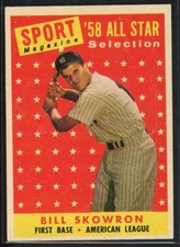 1958 Topps Bill Skowron All-Star Selection