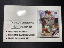 Locey, Tony - 2019 Bowman Draft Paper - 25 Card Lot