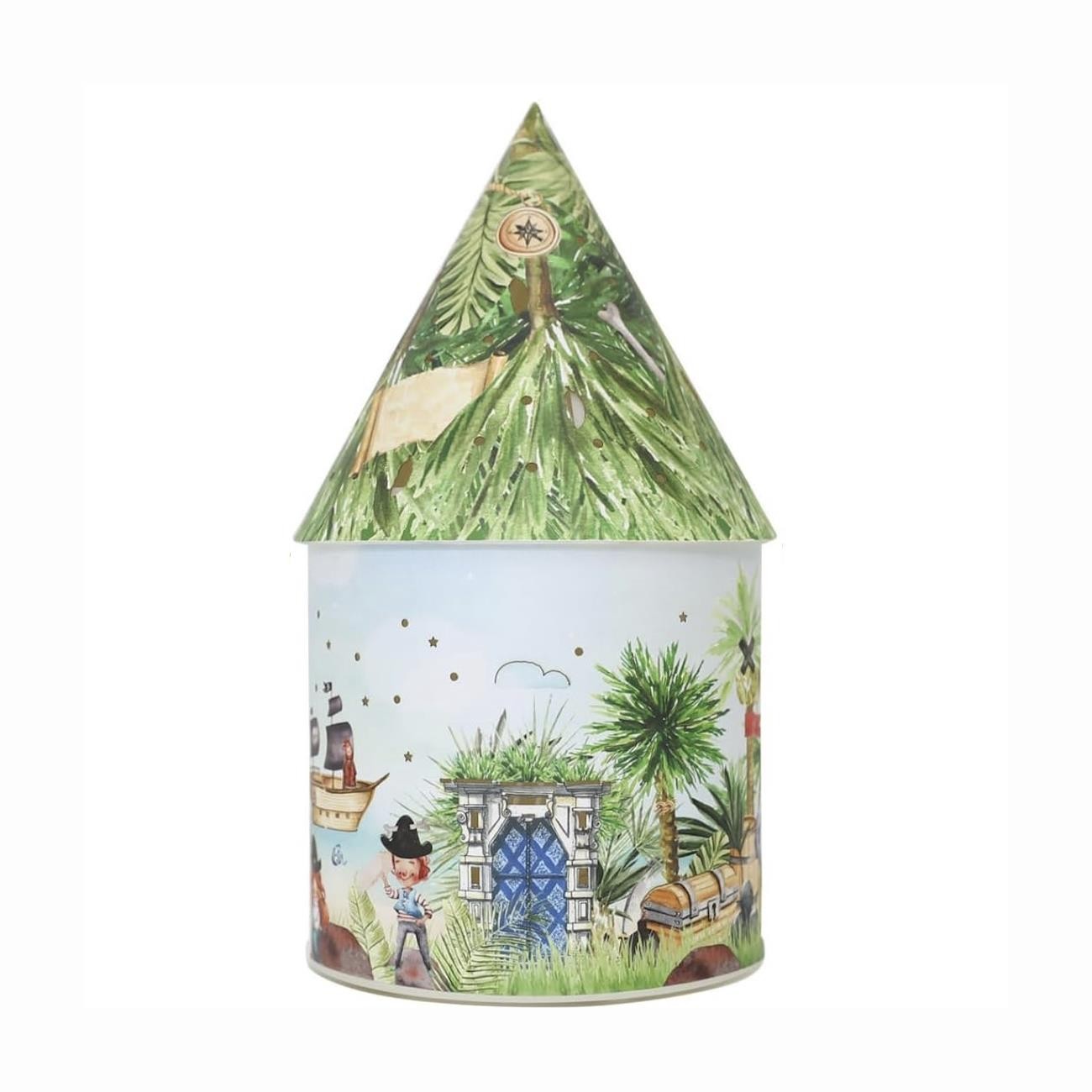 Childrens Pirate Night Light LED Fairy House Kids Bedroom Lamp Girls Boys Gift