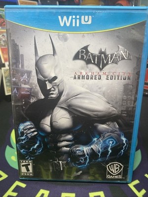 Batman Arkham City Armored Edition Nintendo Wii U CIB