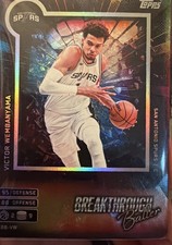 2025-26 Topps Match Attax Victor Wembanyama Spurs Breakthrough Ballers  