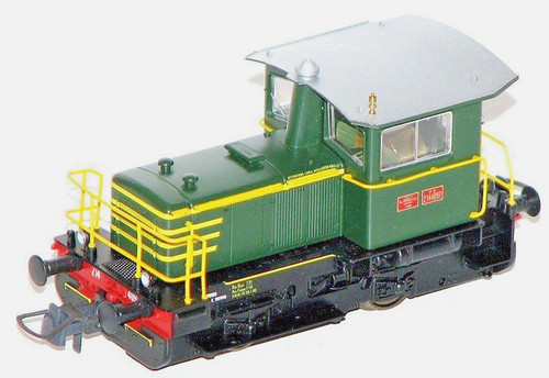 ROCO 51138 Locomotiva da manovra FS d214.4097  dep TREVISO ep IV V DC 1:87 | Condition: Usato