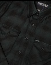 Dixxon Flannel  Black Forrest  size Large for Men, New In Bag w/ Tag. SOLD OUT 