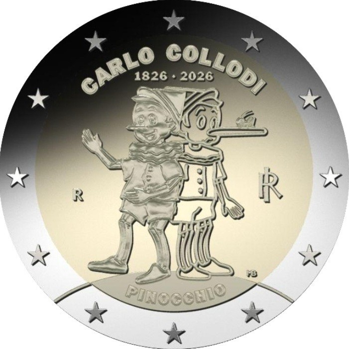 ITALIE - 2 EUROS Commémoratives 2026 " Carlo Collodi Pinocchio " UNC / UNZ