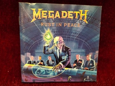 Megadeth  -  Rust in Peace  CD Album UK Trash Speed Heavey Metal sehr gut
