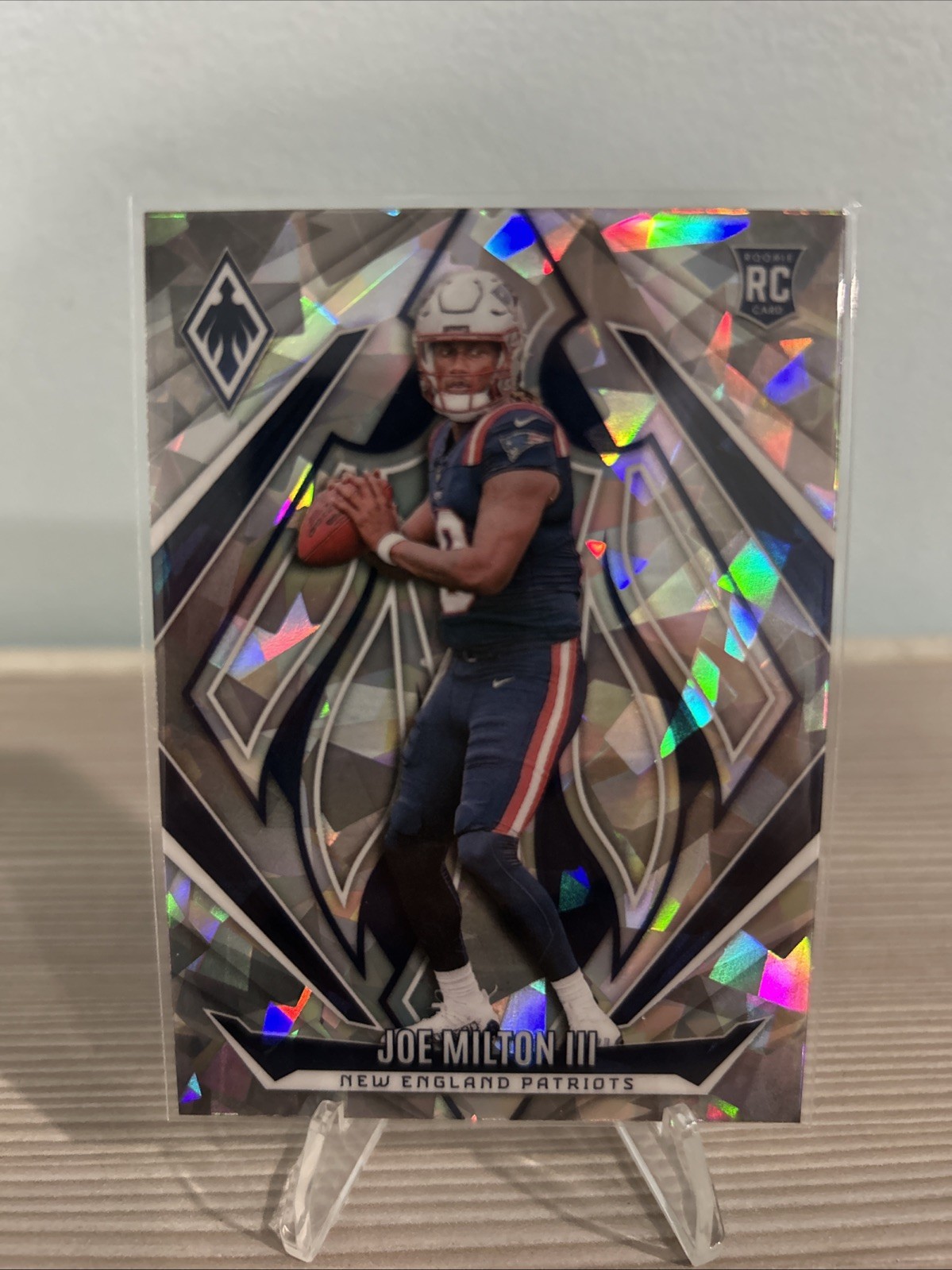 2024 Panini Phoenix - Rookies Joe Milton III #205 (RC) Cracked Ice