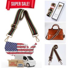 Purse Strap Replacement Crossbody Handbag Stripe Wide Adjustable