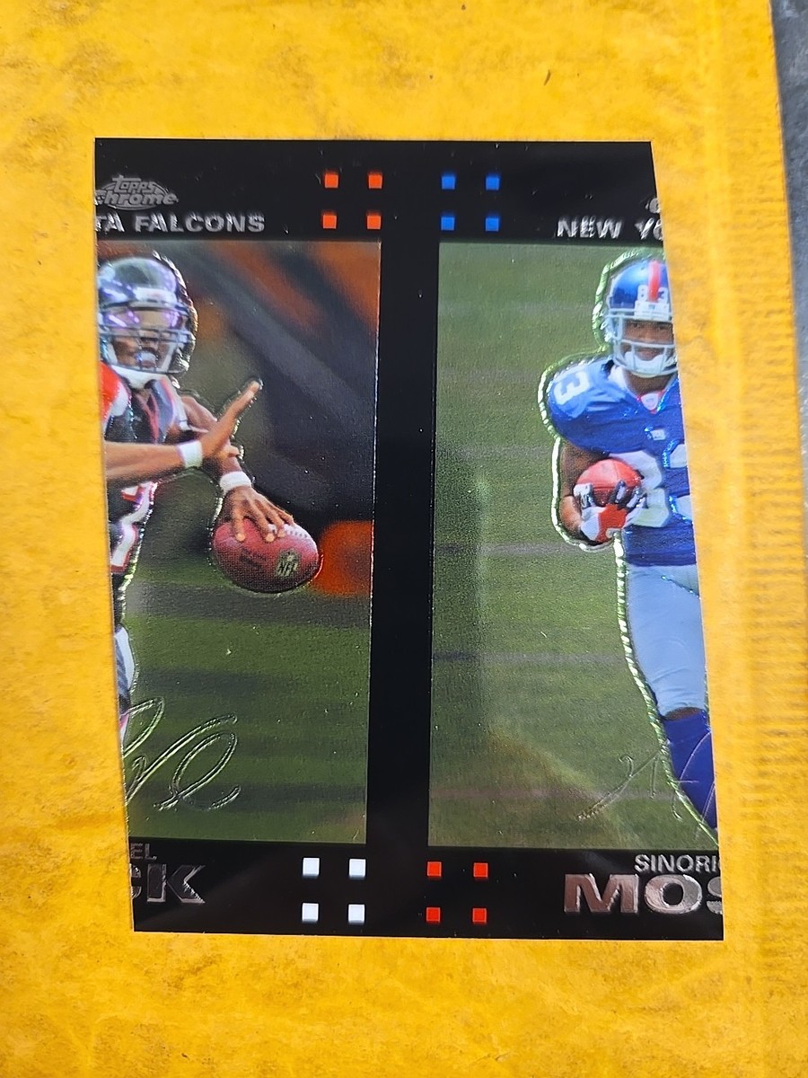 2007 TOPPS CHROME MICHAEL VICK TC111 MISCUT ERROR READ DESCRIPTION
