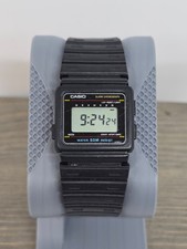 Vintage Rare JDM Japanese Digital Watch Casio W-11 30mm Dial