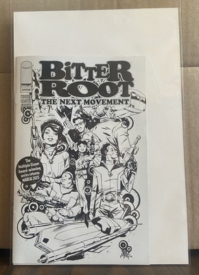 Bitter Root the Next Movement (2025 Image) Limited Ashcan Variant #1