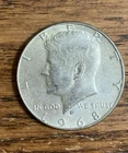 1968 D Kennedy Half Dollar 40% Silver Free Shipping AU