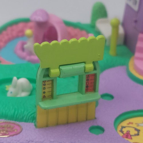 Polly Pocket 1996 Rides 'n Surprises Slide Playset & Bunny Rabbit Bluebird Toys - Foto 4 di 15