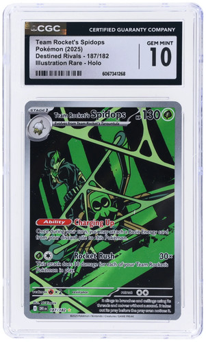 Team Rocket's Spidops graded CGC 10 for sale on eBay