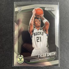 2024-25 Panini Prizm Black #243 Tyler Smith Rookie Milwaukee Bucks