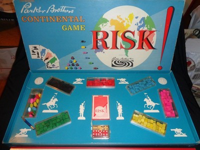 Risk Board Game Complete Original Box Vintage 1959 - 1963 ...