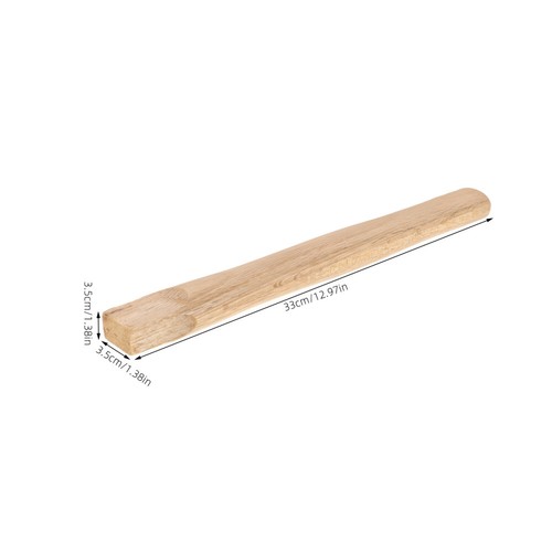 3 Stück Hammerteil Holzhammer Ersatzgriff Holzgriff Hammergriff Ersatz - Bild 4 von 12