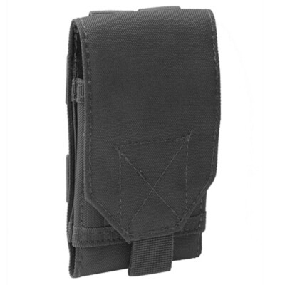 Universal Black Belt Pouch with Hooks & Loops Closure for Large Plus ...