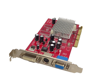 CONNECT3D RADEON 9250 128MB DDR SDRAM AGP GRAFIKKART DVI VGA TV-OUT #GK9448
