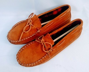 minnetonka double bottom fleece moccasin