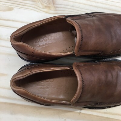 Ecco Shoes Mens 40 EW Holton Apron Toe Slip On Loafer  display picture 1