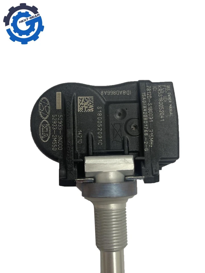 Nuevo sensor de neumáticos OEM HYUNDAI TPMS 2010 2019 SANTA ELANTRA SOUL FORTE 52933-2M550 Foto 3 de 3