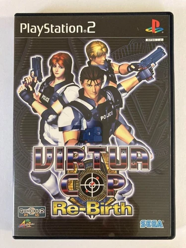 Virtua Cop ReBirth PS2 Sega Sony PlayStation 2 From Japan