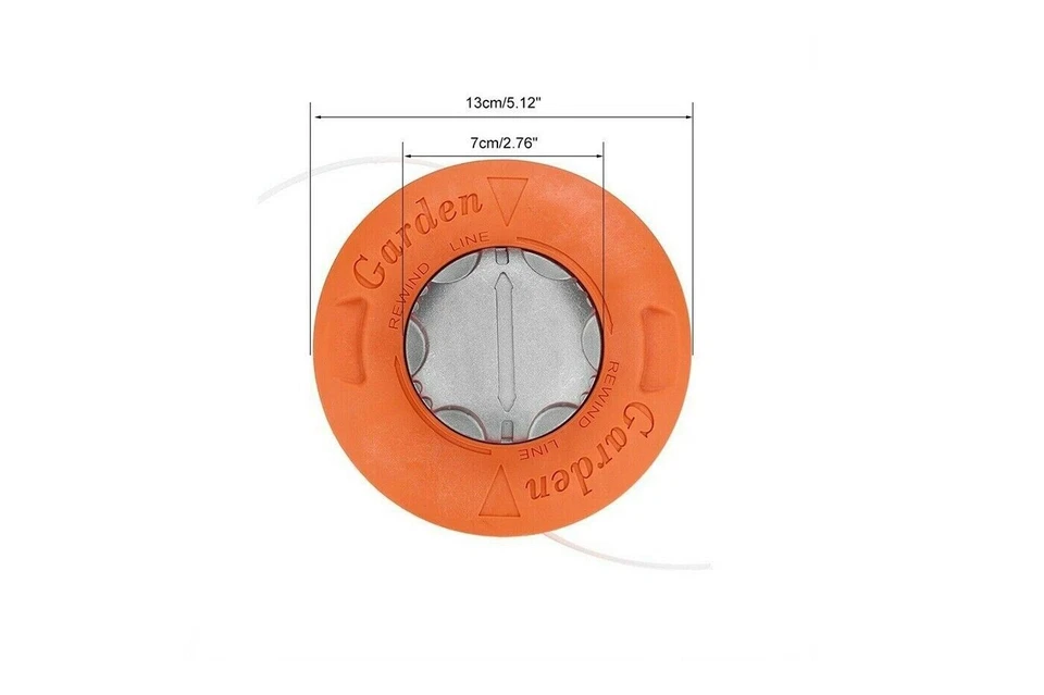 Testina Decespugliatore Tagliaerba Doppio Filo Bobina Ricambio Batti e Vai Brico - Immagine 2 di 4