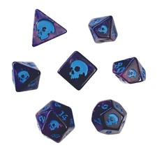 Black Death Dreadgloom | Dnd Dice Set | Dungeons & Dragons | Mork Borg