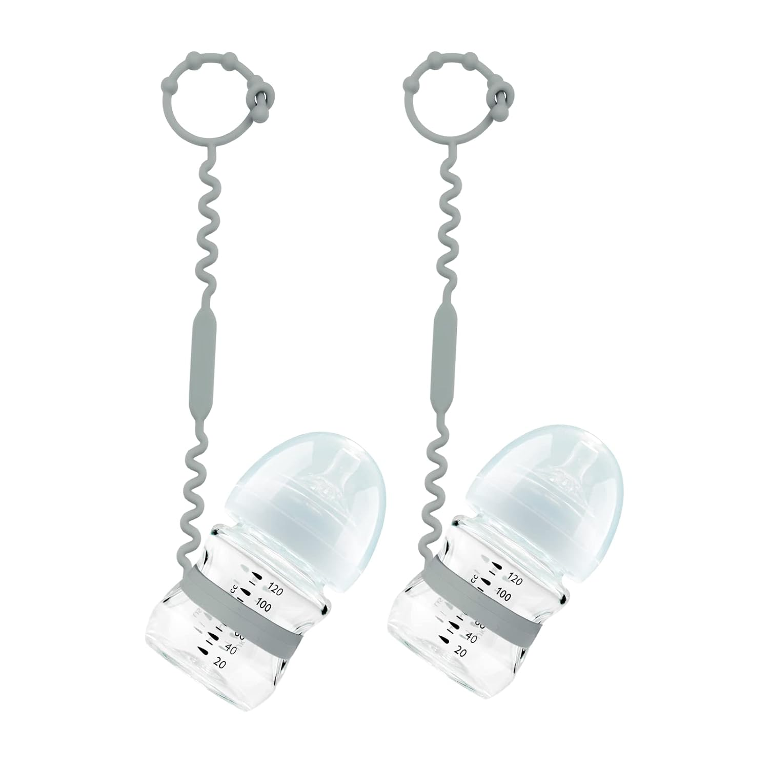 Silicone Baby Toy Straps for Stroller and Tee Safety