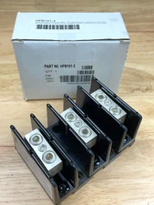 Edison HPB101-3 Open Power Distribution Block, 3-Pole, 175 Amp