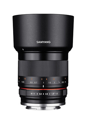 Neu! Objektiv Samyang 35 mm F 1.2 ED AS UMC CS, Canon EF-M