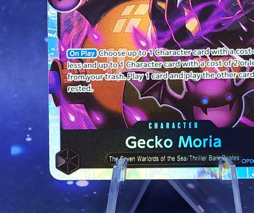One Piece Gecko Moria OP06 086 SR Folienflügel des Kapitäns Bandai Englisch - Bild 12 von 13