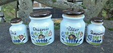 4 POTS A EPICES DESVRES DECOR