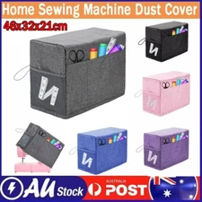 Home Sewing Machine Cover With Pockets Protective Portable Dust Cover Sun Shade