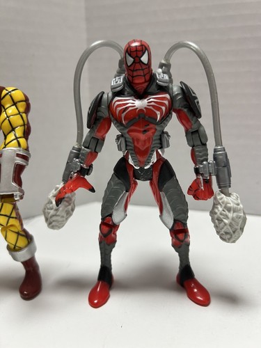 1995 Toy Biz Marvel Spider-Man Animated Series Lot Venom Shocker Mysterio - Picture 4 of 19