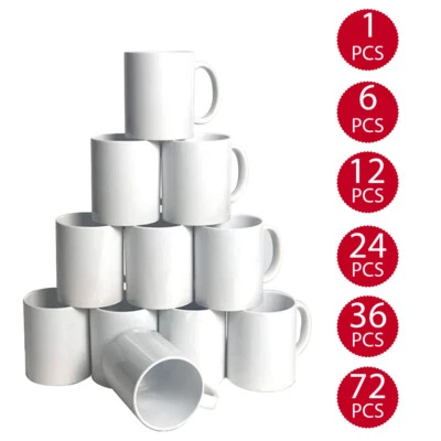 SIGNZWORLD 36/72X Sublimation Mugs 11oz Small Handle Heat Press with Extra Smash Box Option