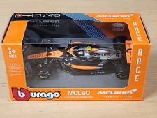 2023 4 Lando Norris MCL60 McClaren British GP 1/43 Burago Formula 1 F1 Diecast