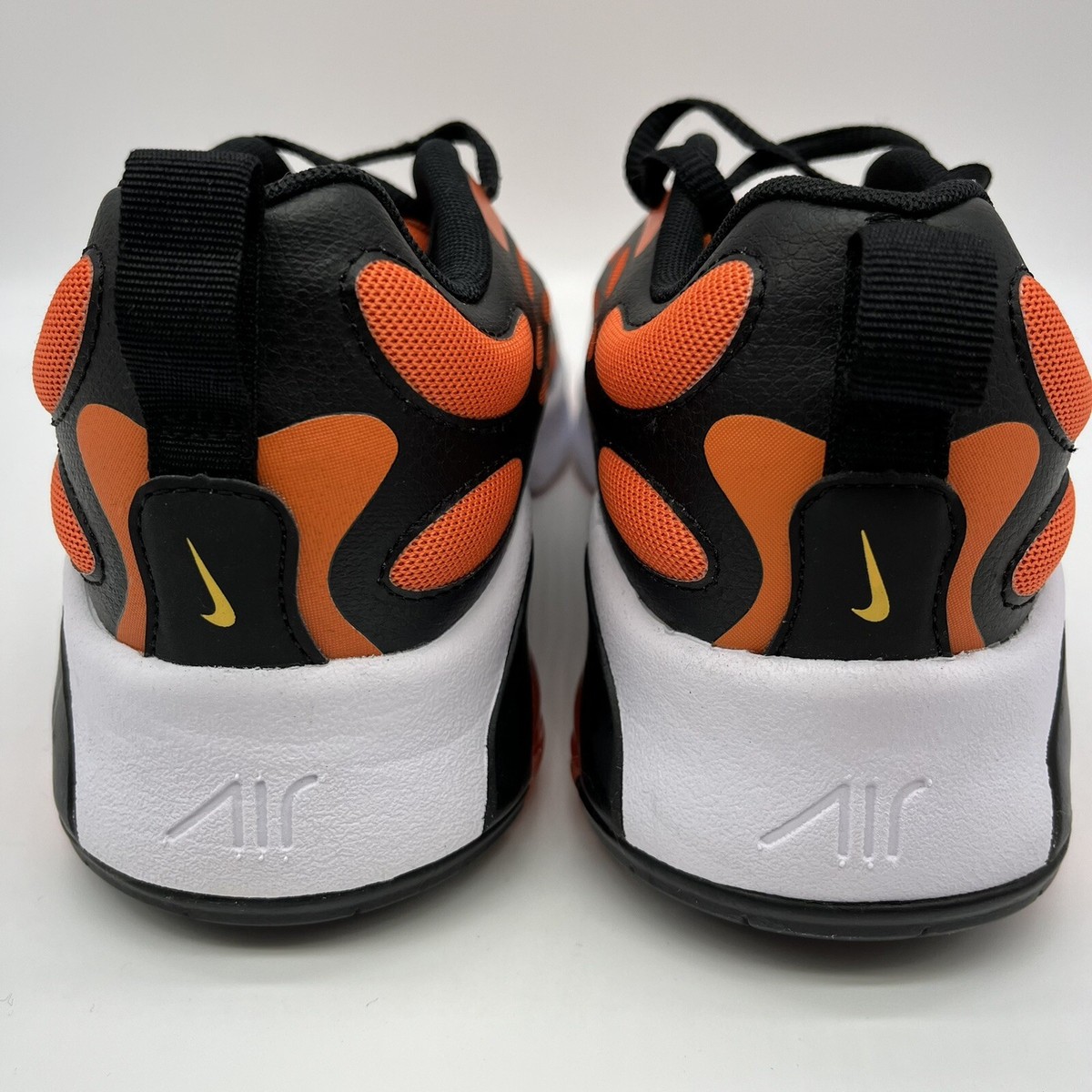 Nike Air Max Exosense GS Sneaker Orange Black size 7Y Women's 8.5