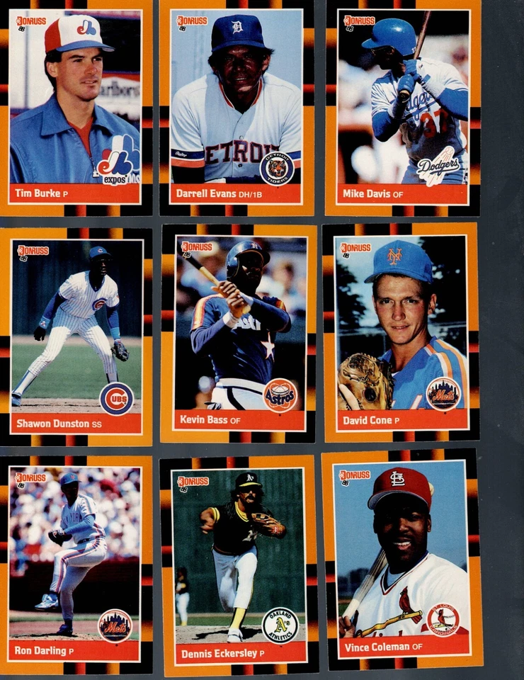 -1988 DONRUSS BASEBALL'S BEST  Baseball Complete Your Set BUY 2 GET 1 FREE - Image 4 of 4