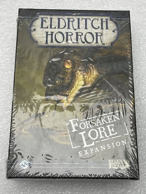 NEW SEALED 2014 ELDRITCH HORROR EXPANSION FORSAKEN LORE FANTASY FLIGHT ARKHAM