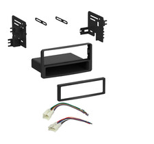 Absolute Car Radio Stereo Single Din Dash Kit  Harness for 2003-2007 Toyota