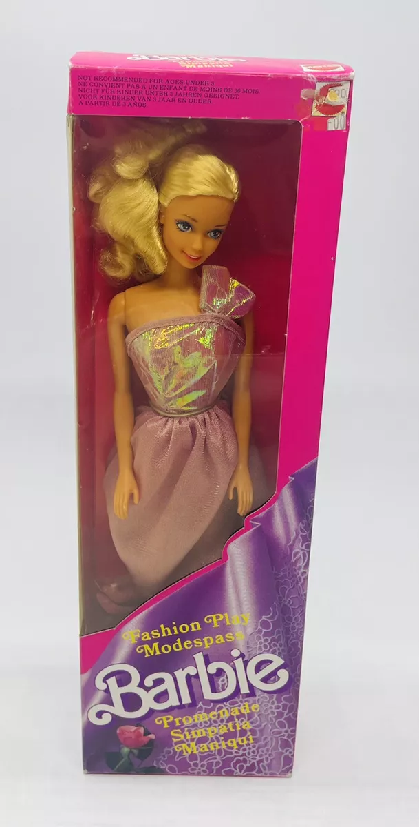 Barbie 1989 Promenade Modespass Fashion Play 7232 Fabriqu