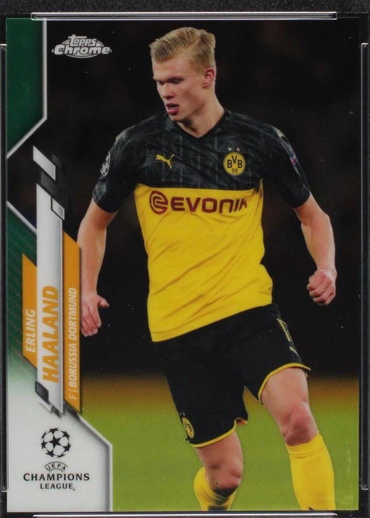 Erling Haaland Topps Chrome リフラクター 2019-20 Topps Chrome UCL Erling Haaland #74 for sale | eBay