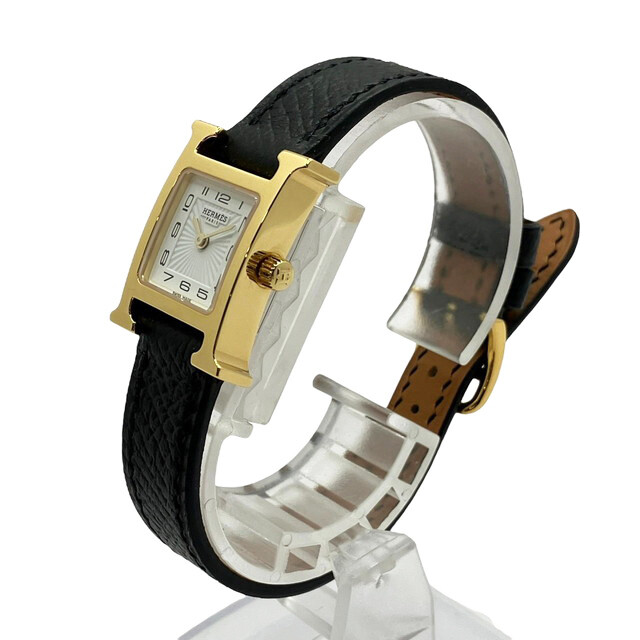 Hermes H Watch Mini Hh1.101 White Dial Ss Vaux Epson Quartz Hermes H Watch Mini Hh1.101 White Dial Ss Vaux Epson Quartz