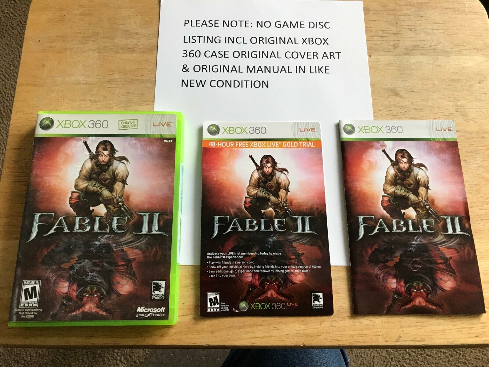 Fable II (Classics) for Xbox360, Xbox One