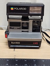 Vintage Polaroid Sun 600 LMS Instant Film Camera