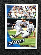 AARON HILL #557 2010 Topps Baseball QTY Toronto Blue Jays